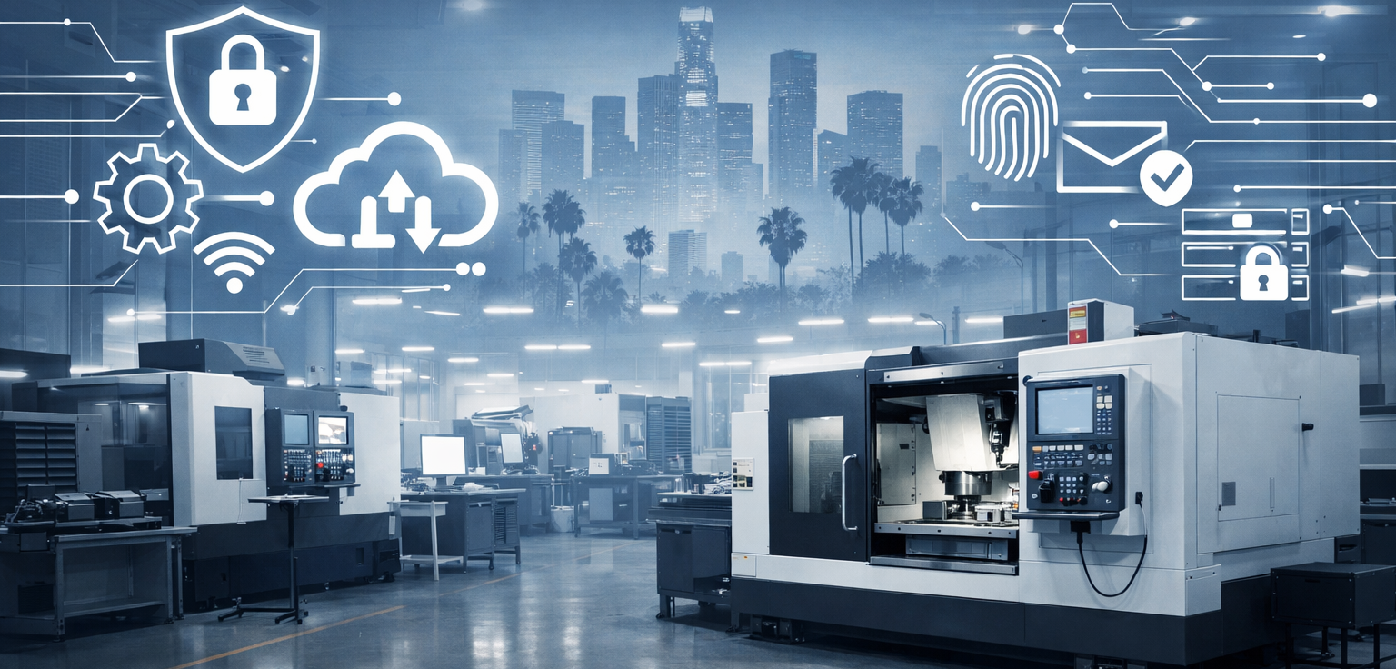 Managed IT Cost for LA Manufacturers (50 Employees)